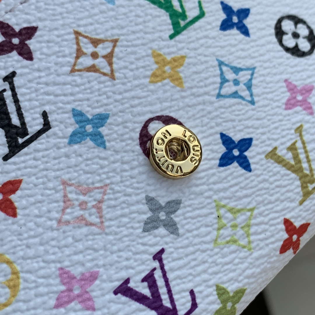 LV M13399 Louis Vuitton LV X TM Rosalie Coin Purse Multicolored - Image 4