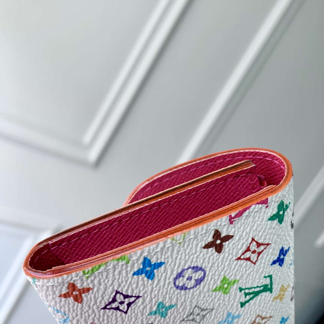 LV M13399 Louis Vuitton LV X TM Rosalie Coin Purse Multicolored - Image 5