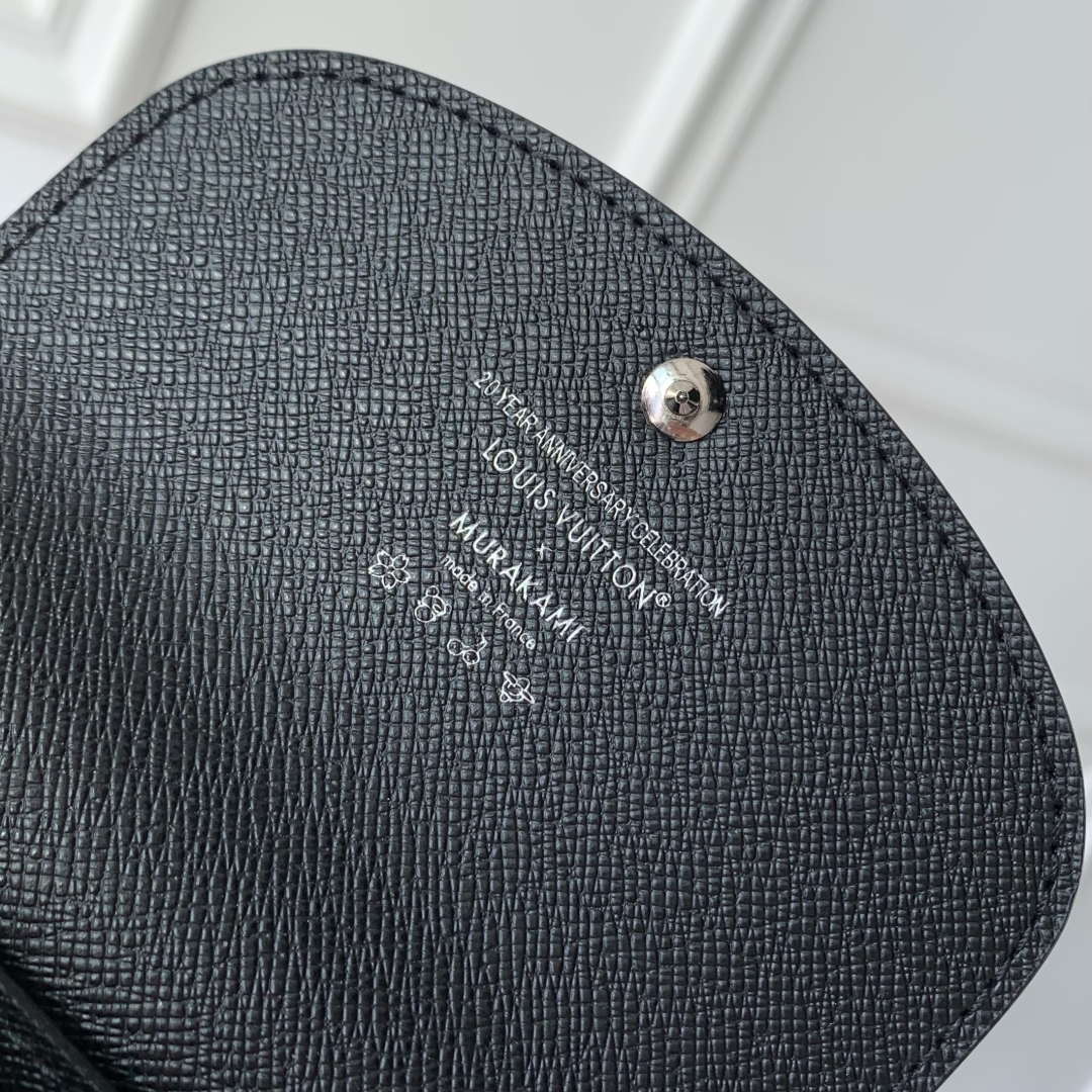 LV M13399 Louis Vuitton LV X TM Rosalie Coin Purse Multicolored Black - Image 7