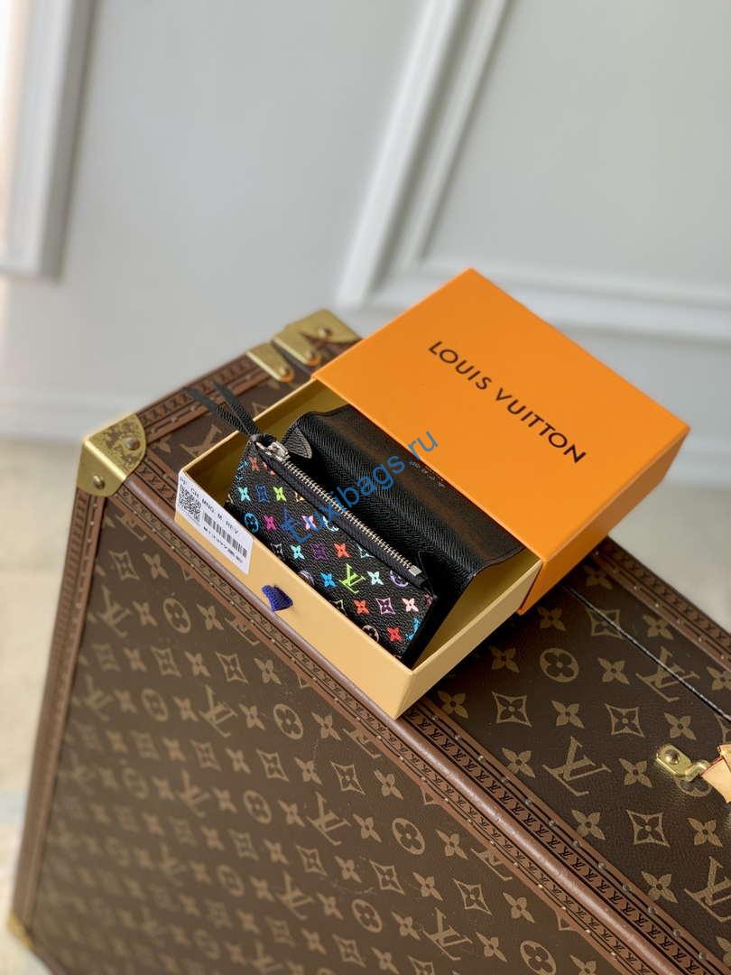 LV M13399 Louis Vuitton LV X TM Rosalie Coin Purse Multicolored Black - Image 8