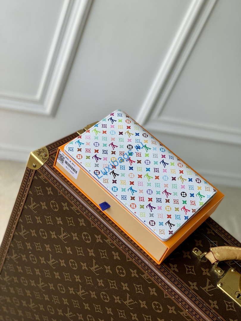 LV GI1299 Louis Vuitton LV X TM Monogram Multicolore Emily Notebook Cover MM - Image 2