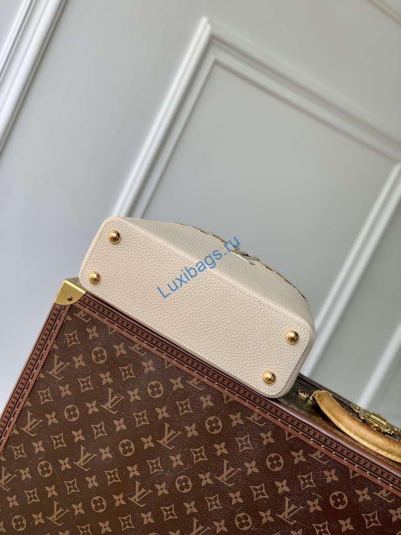 Louis Vuitton LV M12751 Capucines BB Handbag Apricot - Image 3