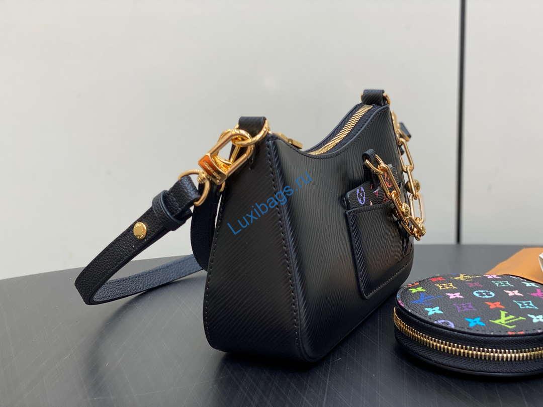 LV M13099 Louis Vuitton LV X TM Marellini Black Multicolored - Image 3