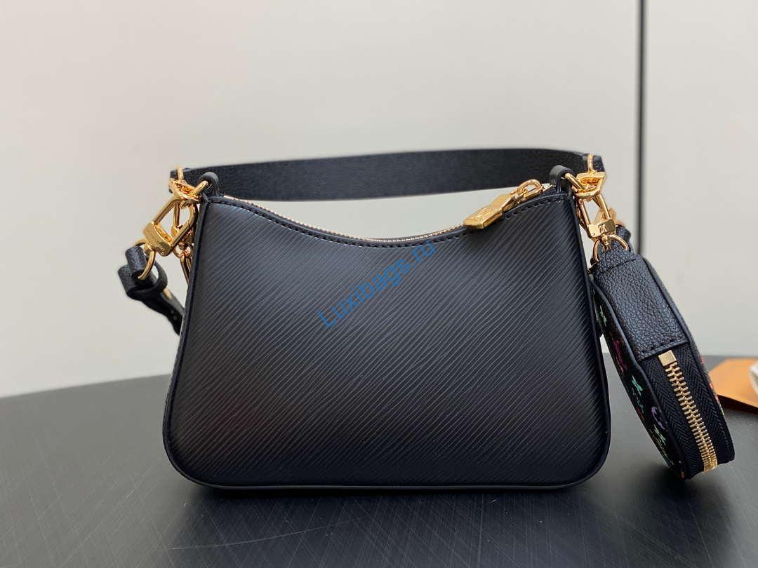 LV M13099 Louis Vuitton LV X TM Marellini Black Multicolored - Image 4