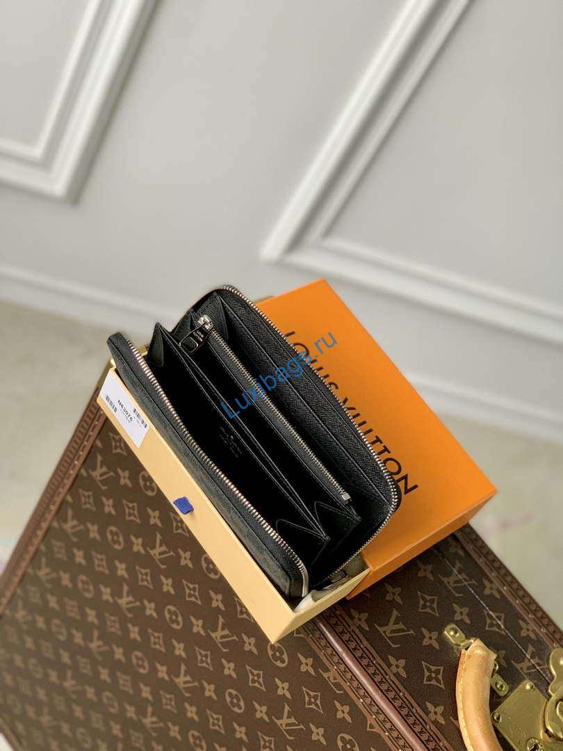 LV N63503 Louis Vuitton Zippy Wallet Damier Black M63076 - Image 8