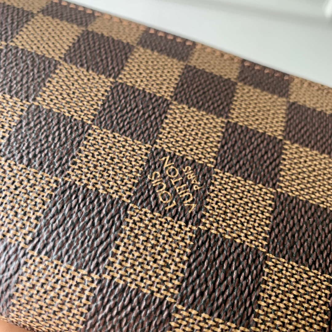 LV N60003 Louis Vuitton Zippy Wallet Damier Ebene - Image 3
