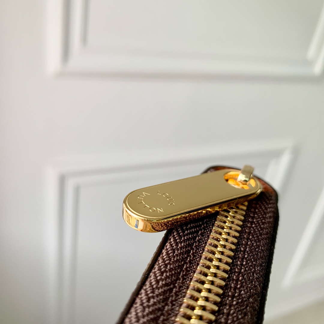 LV N60003 Louis Vuitton Zippy Wallet Damier Ebene - Image 4