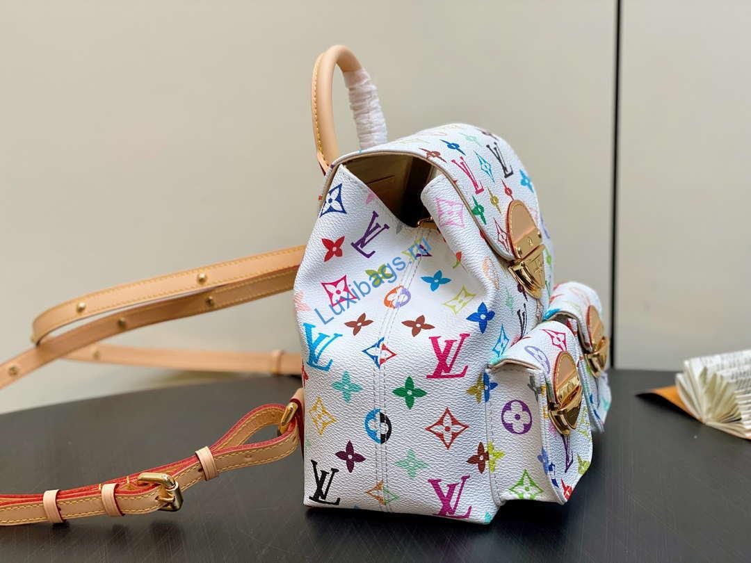 LV M13081 Louis Vuitton LV X TM Venice Backpack Multicolored Othre Monogram Canvas - Image 2