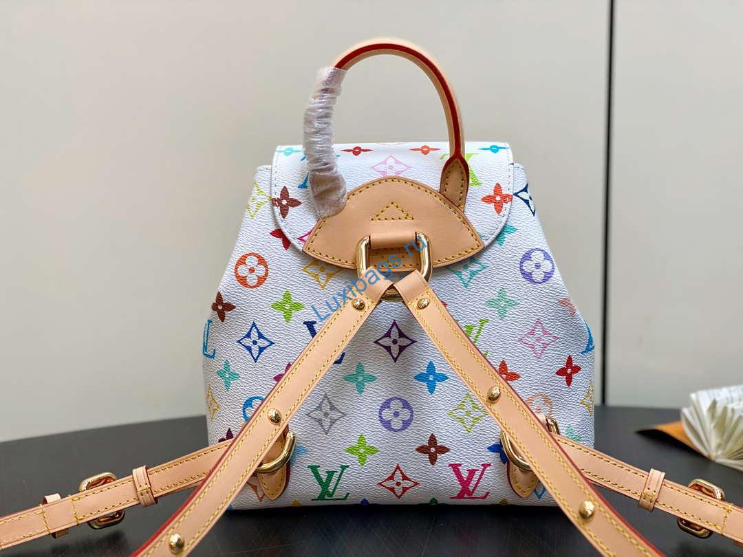 LV M13081 Louis Vuitton LV X TM Venice Backpack Multicolored Othre Monogram Canvas - Image 3