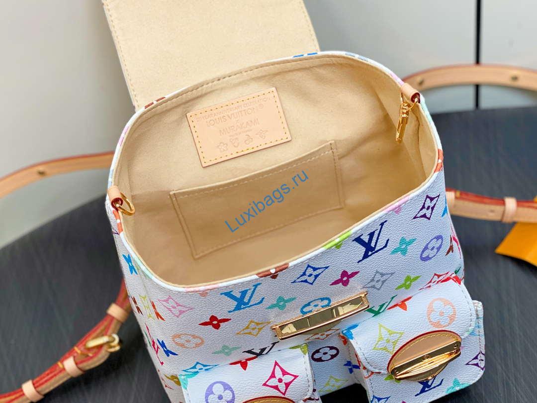 LV M13081 Louis Vuitton LV X TM Venice Backpack Multicolored Othre Monogram Canvas - Image 8
