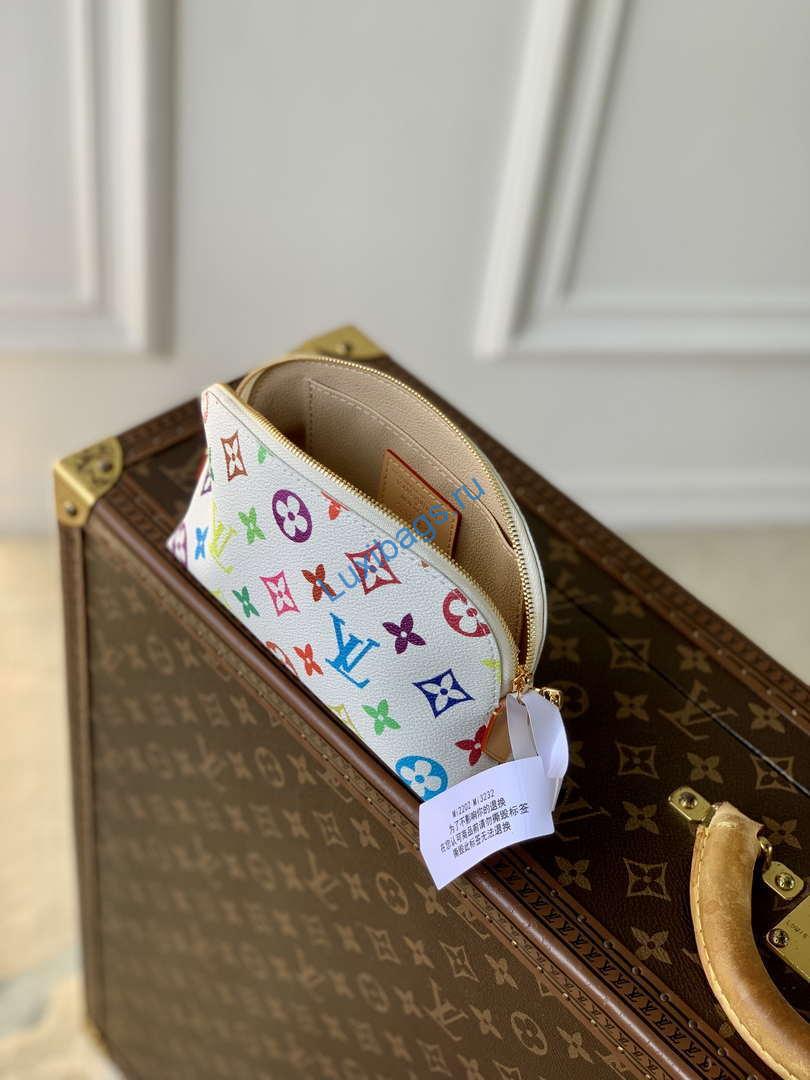 LV M13744 Louis Vuitton LV X TM Cosmetic Pouch PM Multicolored - Image 8