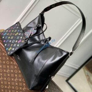 LV M13105 Louis Vuitton LV X TM CarryAll Vibe MM Bag Black