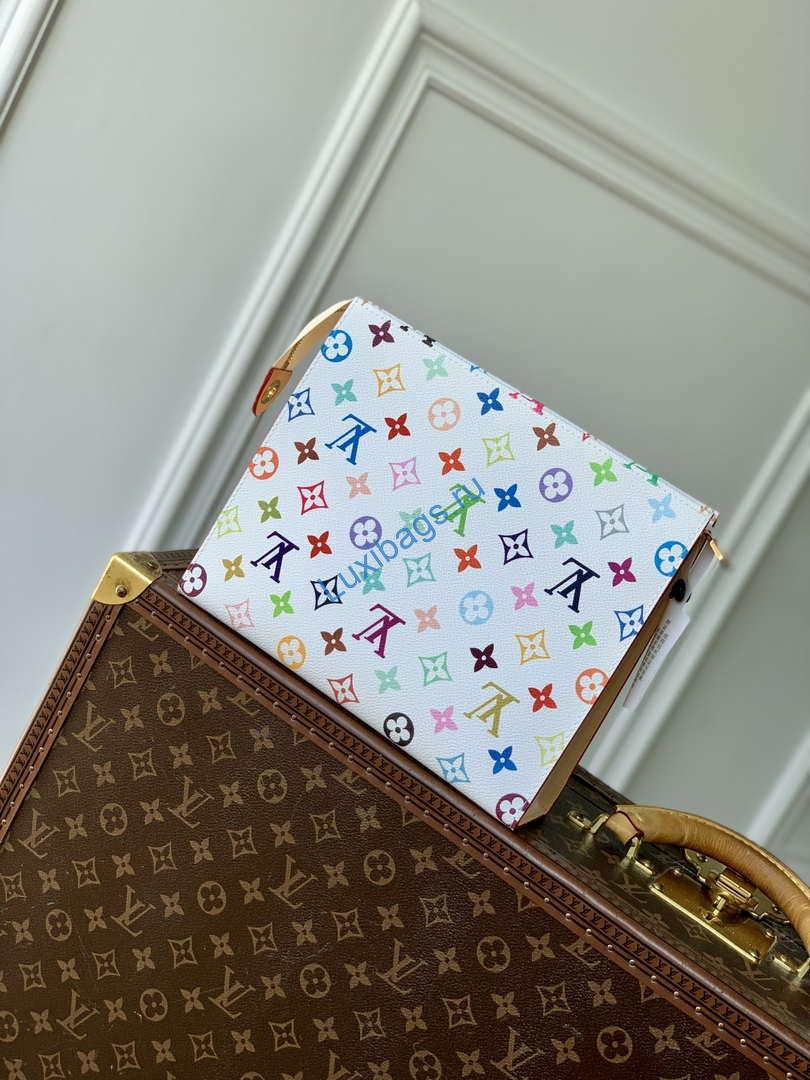 LV M13746 Louis Vuitton LV X TM Toiletry Pouch Bag Multicolored - Image 2