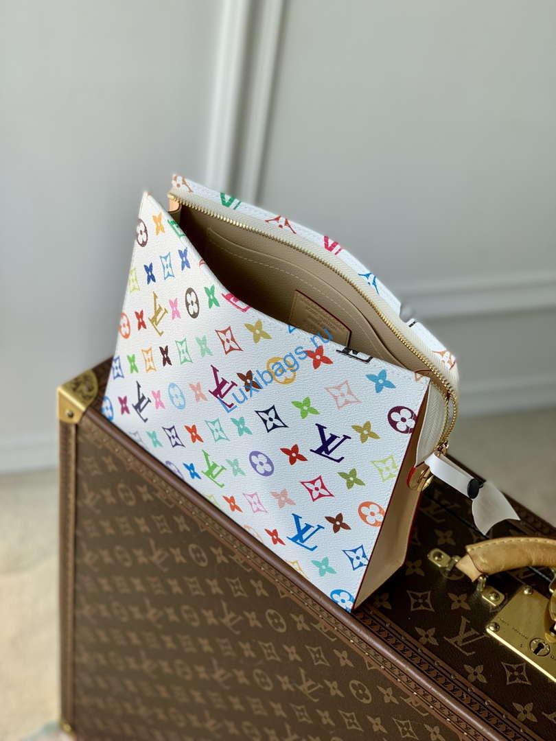 LV M13746 Louis Vuitton LV X TM Toiletry Pouch Bag Multicolored - Image 8