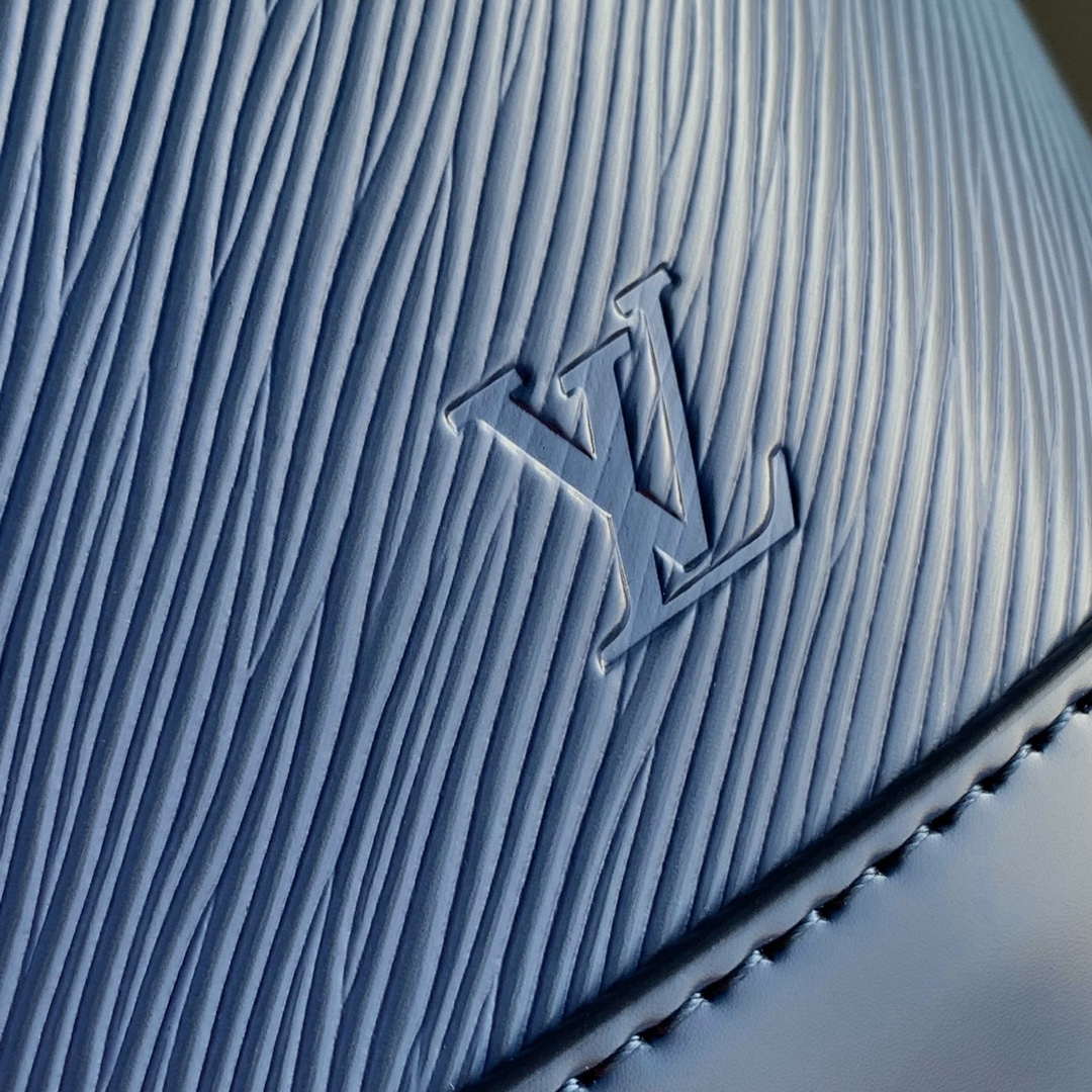 LV M24932 Louis Vuitton Noé MM Bucket Bag Blue - Image 4
