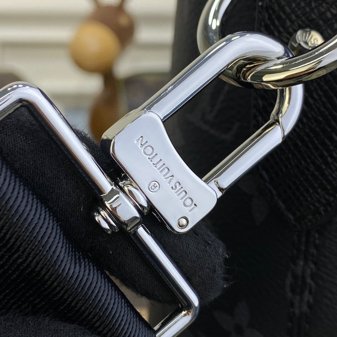 LV M30937 Louis Vuitton Weekend NM Tote Bag Black - Image 10