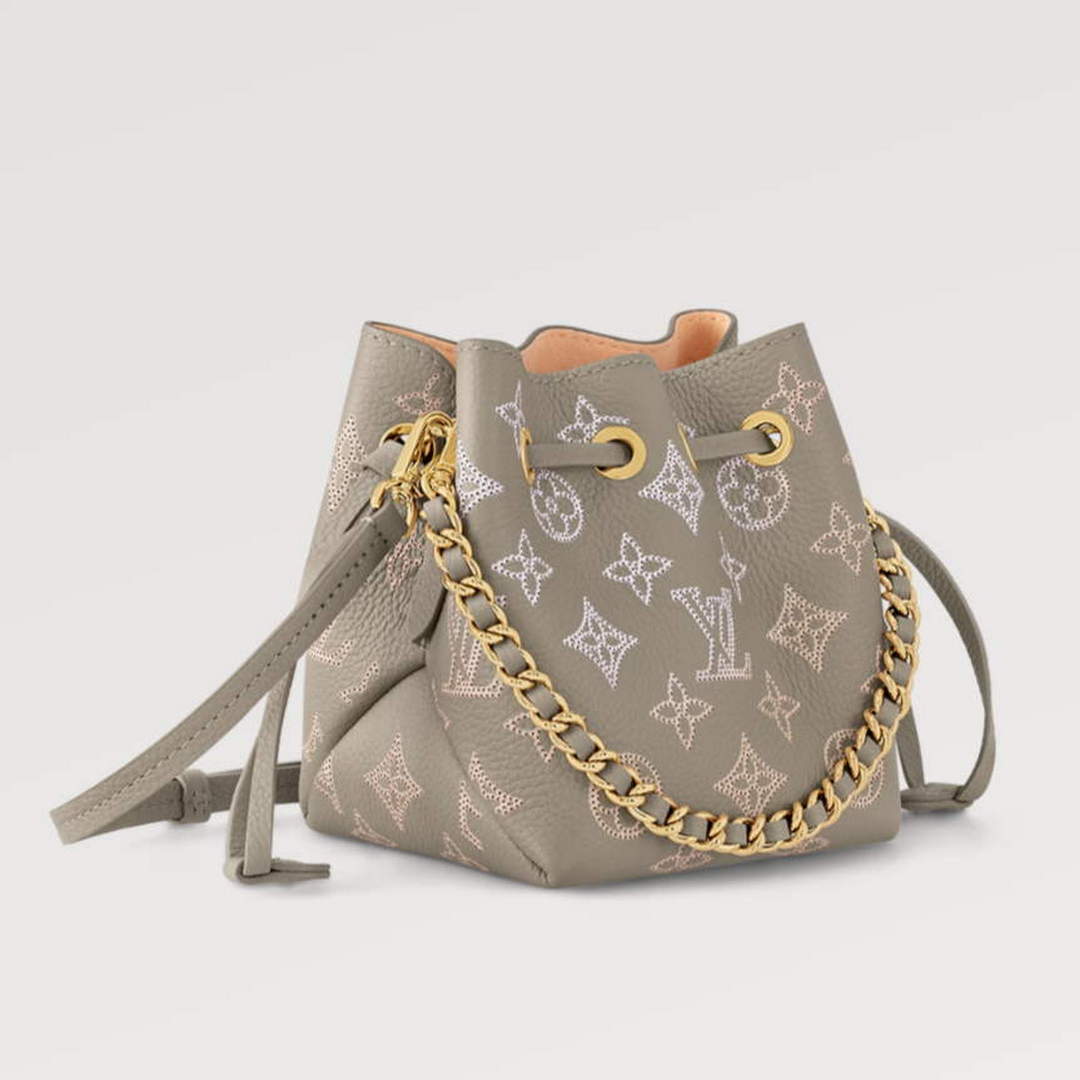 LV M82731 Louis Vuitton Pico Bella Bucket Bag Gray - Image 3