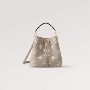LV M45555 Louis Vuitton NéoNoé MM Dove Grey/Cream