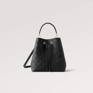 LV M45256 Louis Vuitton NéoNoé MM Bucket Bag Black