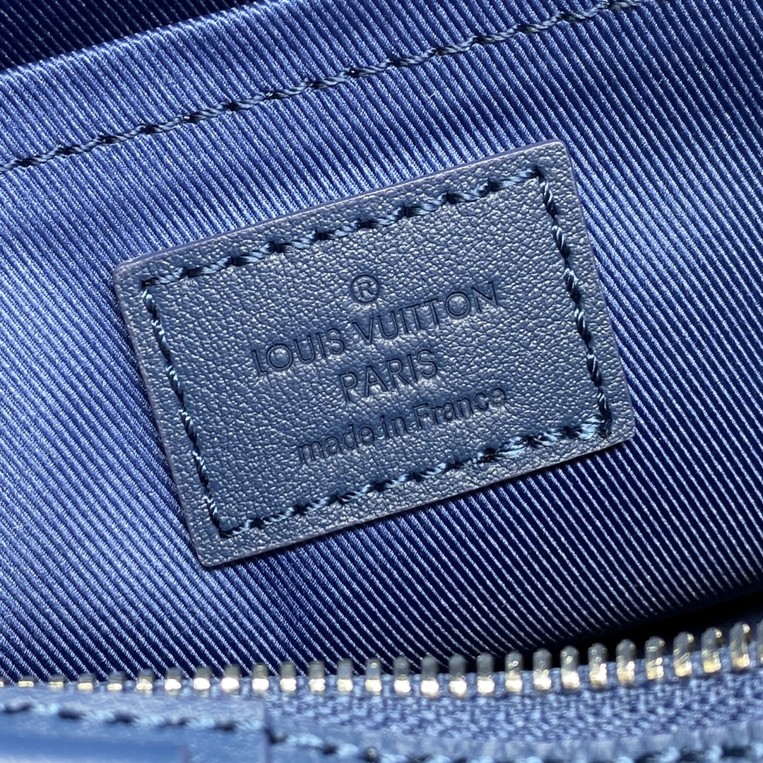 LV M23725 Louis Vuitton City Keepall Bag Dark Blue - Image 9