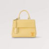 LV M22616 Louis Vuitton Cluny Mini Epi Leather Bag Jaune Plume Yellow