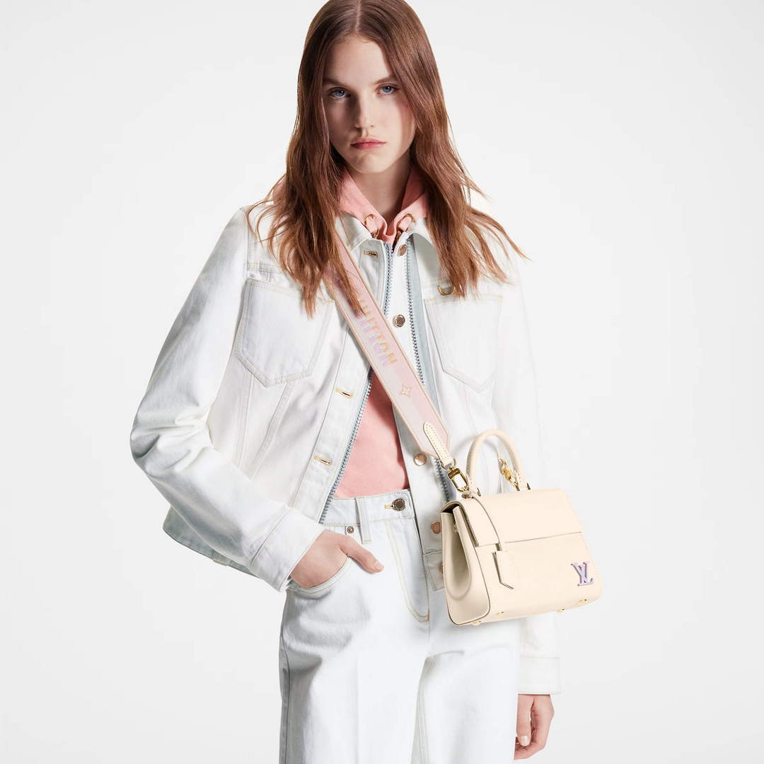 LV M22946 Louis Vuitton Cluny Mini Epi Leather Bag Quartz White - Image 12