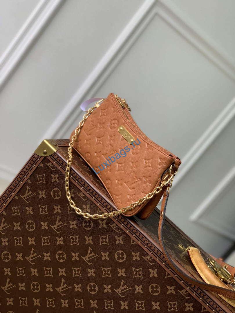 LV M11916 Louis Vuitton Liv Pochette Bag Cognac