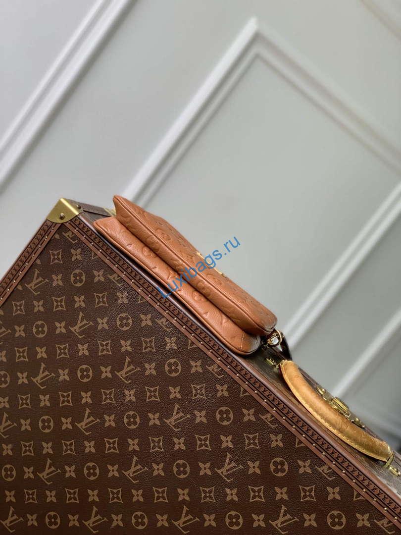 LV M11916 Louis Vuitton Liv Pochette Bag Cognac - Image 3