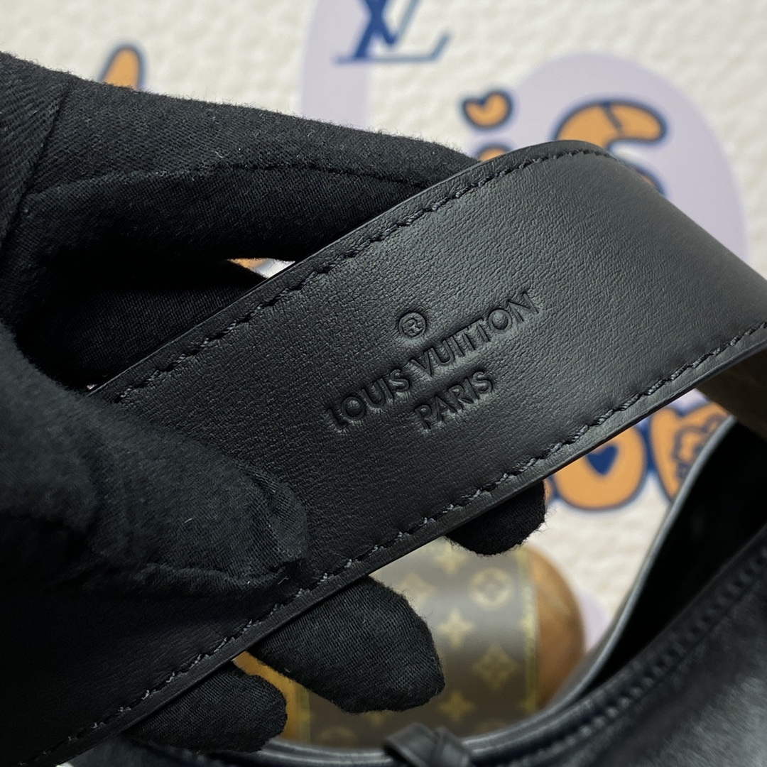 LV M25143 Louis Vuitton CarryAll Dark MM Bag Black - Image 7