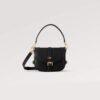 LV M23469 Louis Vuitton Saumur BB Handbag Black