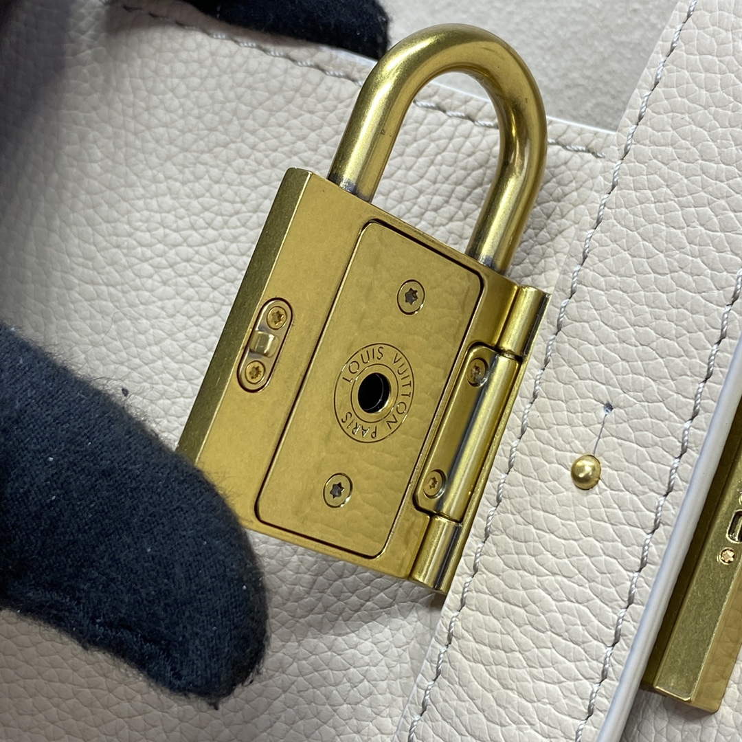 LV M25341 Louis Vuitton Low Key Cabas MM Bag Off White - Image 3