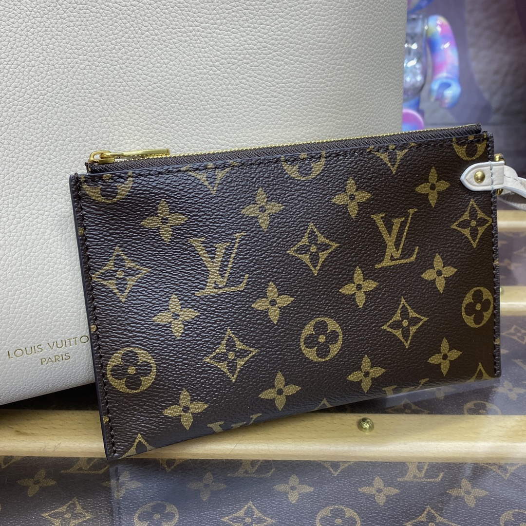 LV M25341 Louis Vuitton Low Key Cabas MM Bag Off White - Image 10