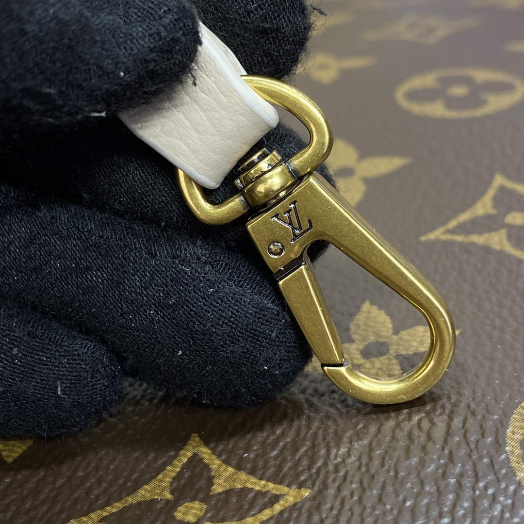 LV M25341 Louis Vuitton Low Key Cabas MM Bag Off White - Image 13