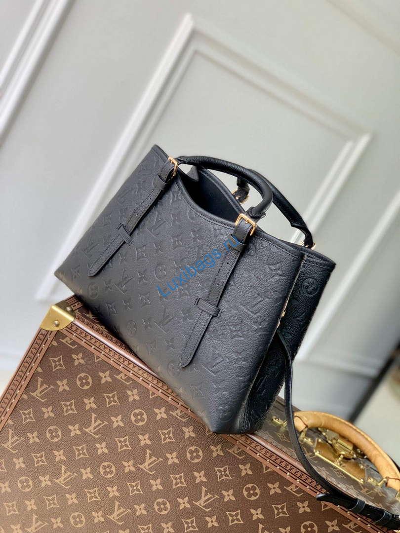 LV M47185 Louis Vuitton Babylone Tote MM Bag Black