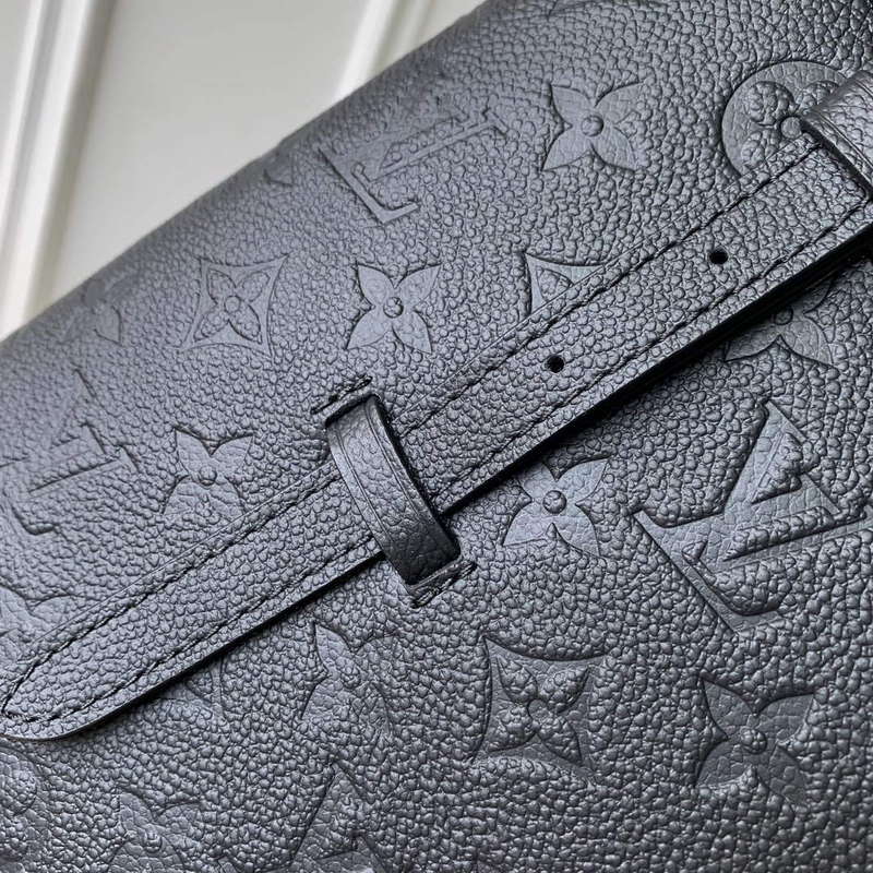 LV M47185 Louis Vuitton Babylone Tote MM Bag Black - Image 5