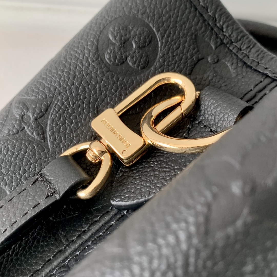 LV M47185 Louis Vuitton Babylone Tote MM Bag Black - Image 6