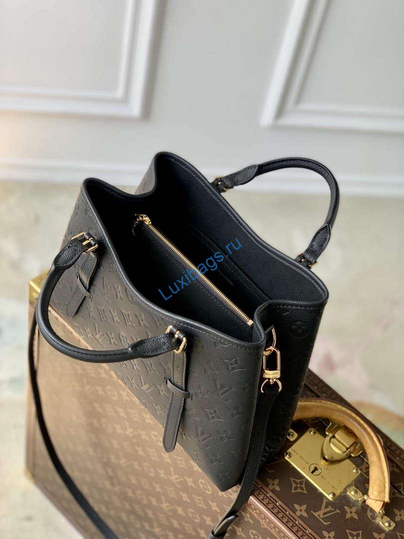 LV M47185 Louis Vuitton Babylone Tote MM Bag Black - Image 8