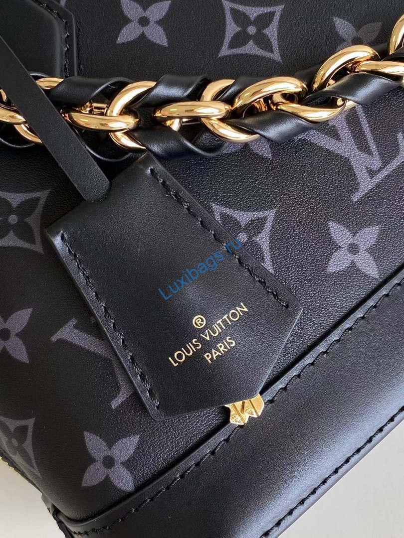 LV M12289 Louis Vuitton New Alma BB Bag Other Leathers Black - Image 4
