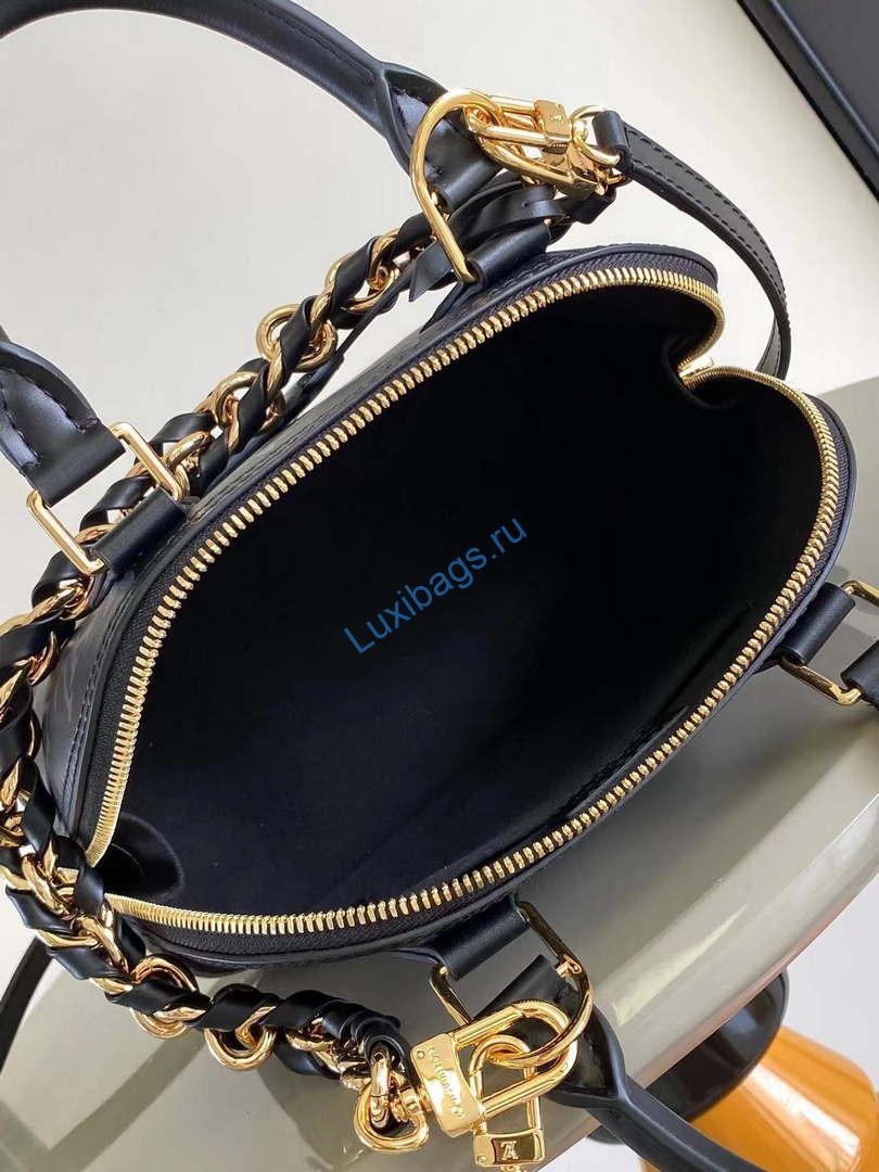 LV M12289 Louis Vuitton New Alma BB Bag Other Leathers Black - Image 7