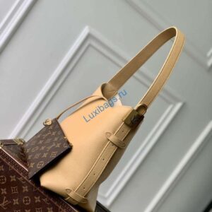 LV M25353 Louis Vuitton Low Key Hobo PM Bag Urban Yellow