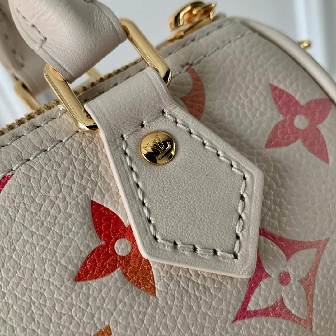 LV M83452 Louis Vuitton Nano Speedy Bag Sunrise Aquarelle - Image 4