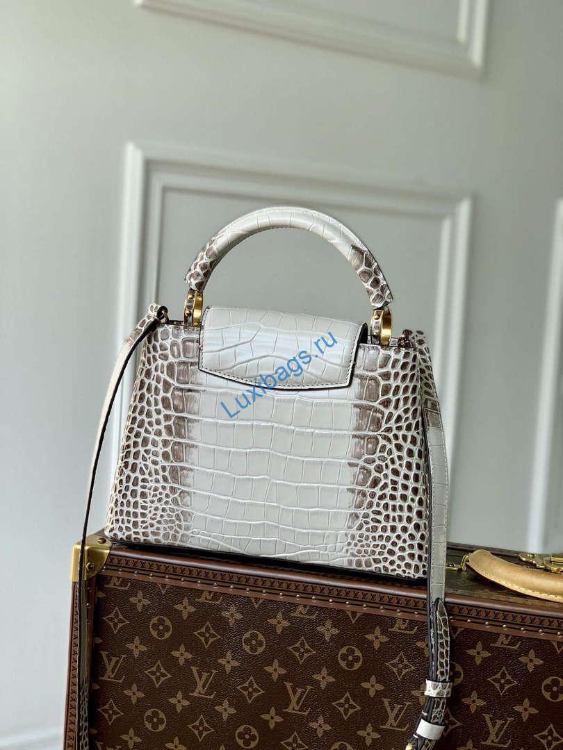 LV M48865 Louis Vuitton Capucines BB Handbag Himalayas
