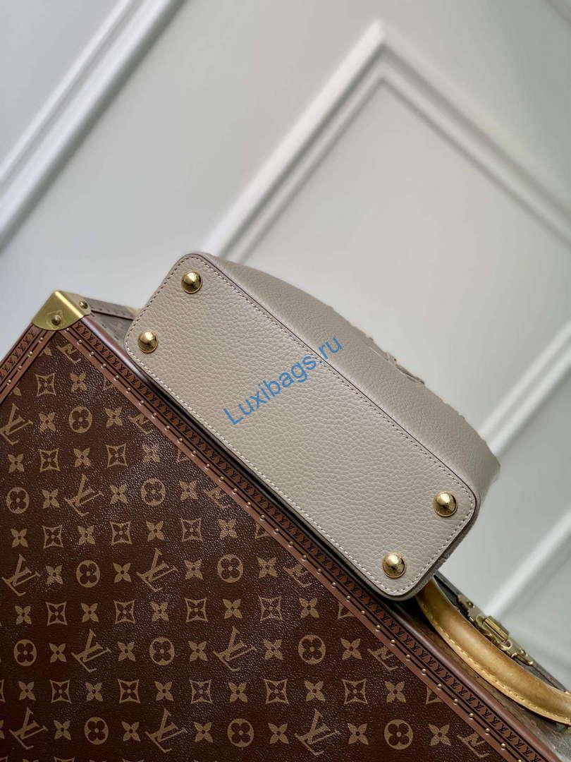 LV M24567 Louis Vuitton Capucines BB Handbag Galet - Image 3