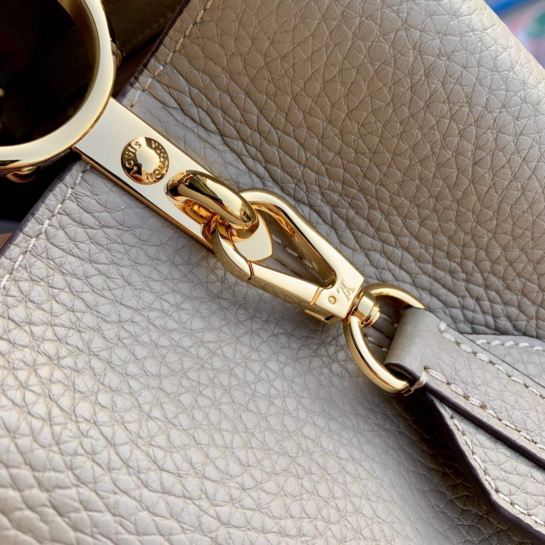 LV M24567 Louis Vuitton Capucines BB Handbag Galet - Image 5