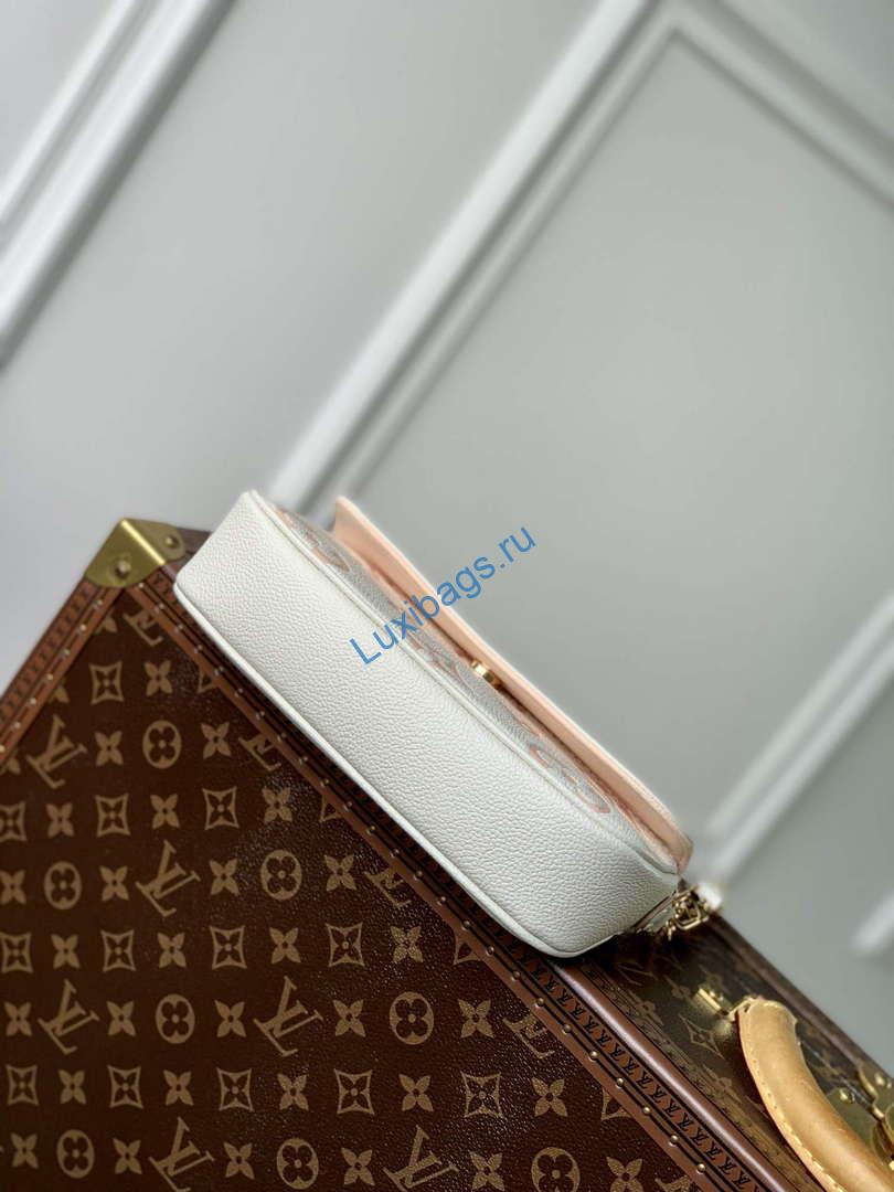 LV M82211 Louis Vuitton Wallet On Chain Ivy Bag Off-white/pink - Image 3