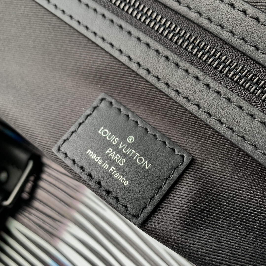 LV M23771 Louis Vuitton Keepall Bandoulière 50 Bag Blue Moon - Image 8