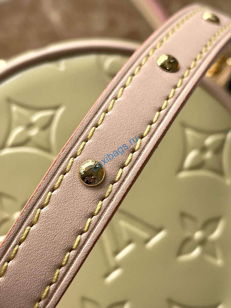 LV M24099 Louis Vuitton Astor Monogram Vernis Bag Yellow - Image 6