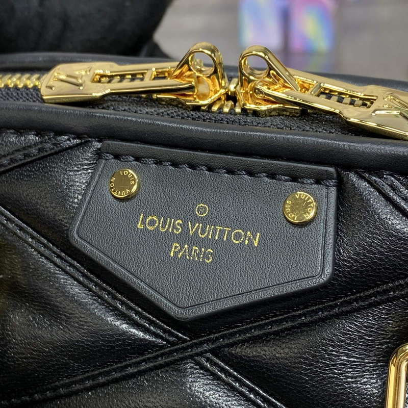 LV M23666 Louis Vuitton Alma BB Bag Black - Image 5