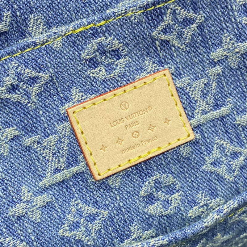 LV M46836 Louis Vuitton Venice Small Backpack Bag Monogram Denim - Image 8