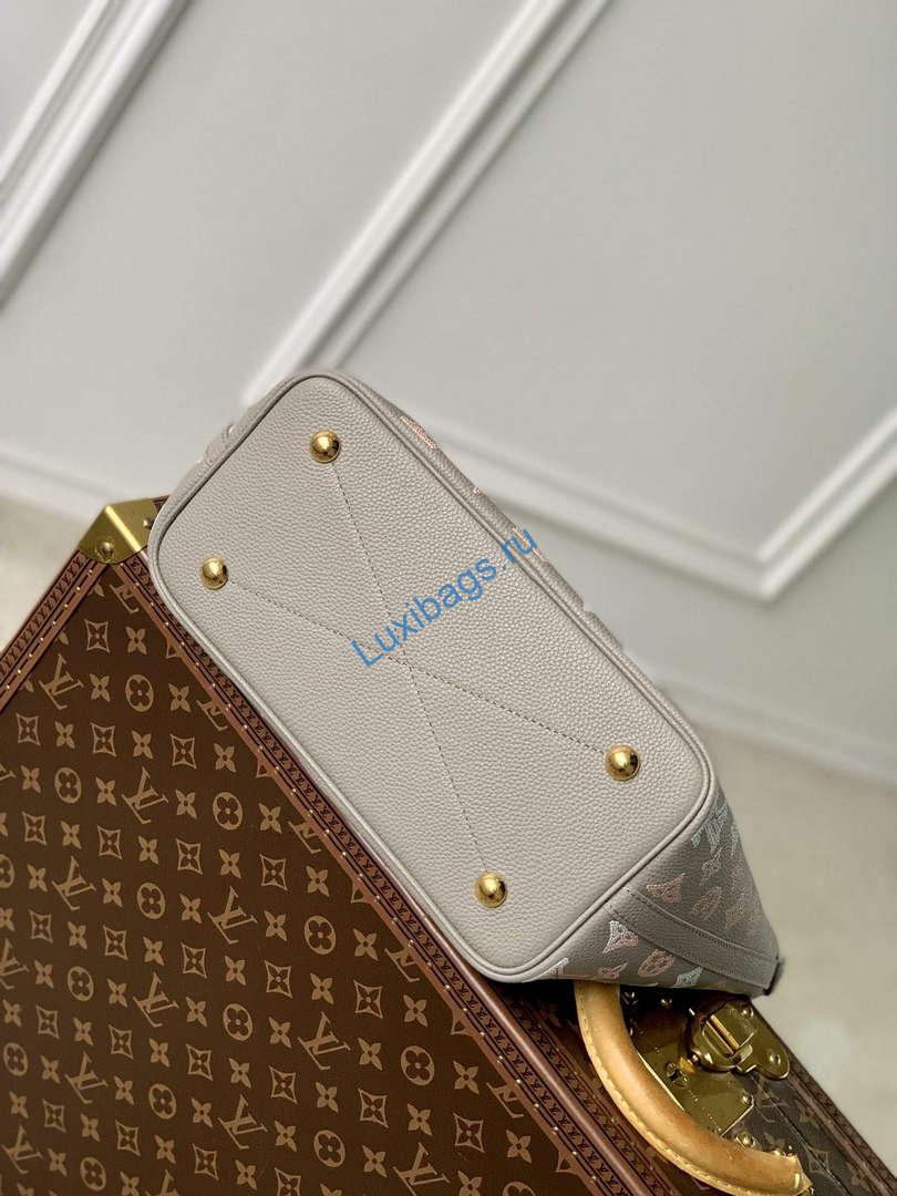 LV M23387 Louis Vuitton Blossom MM Tote Bag Gray - Image 3